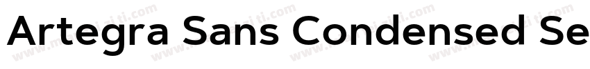 Artegra Sans Condensed SemiBold字体转换